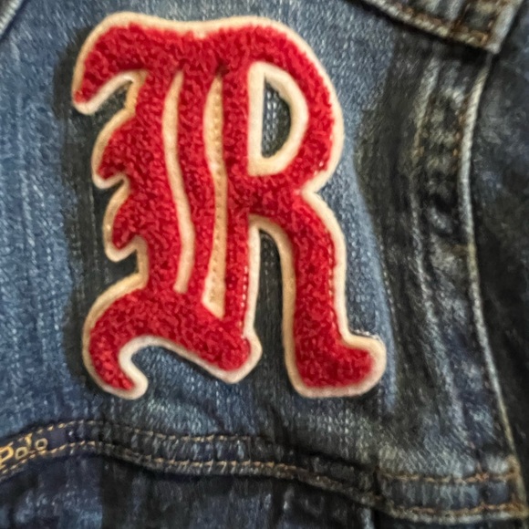 Girls Size 12 Ralph Lauren Jean Jacket - Picture 2 of 5